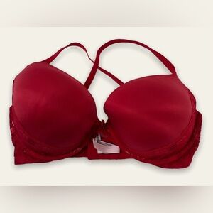 Victoria’s Secret body by Victoria perfect shape red bra 38DD